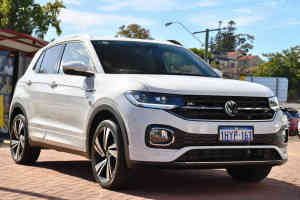 2023 Volkswagen T-Cross C11 MY23 85TSI DSG FWD Style Pure White 7 Speed Sports Automatic Dual Clutch Victoria Park Victoria Park Area Preview