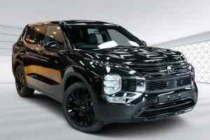 2023 Mitsubishi Outlander ZM MY24 Black Edition 2WD Black Diamond 8 Speed Constant Variable Wagon