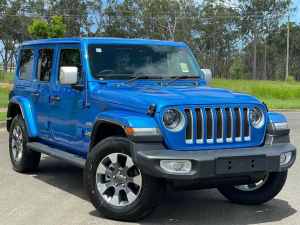 2023 Jeep Wrangler JL MY23 Unlimited Overland Hydro Blue Pearl 8 Speed Automatic Hardtop