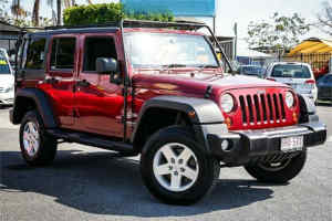 2010 Jeep Wrangler JK MY2010 Sport Red 6 Speed Manual Softtop Archerfield Brisbane South West Preview