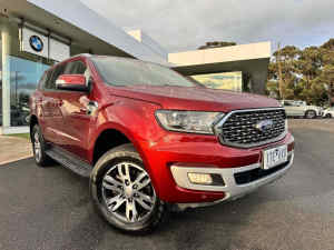 2021 Ford Everest UA II 2021.25MY Trend Red 6 Speed Sports Automatic SUV