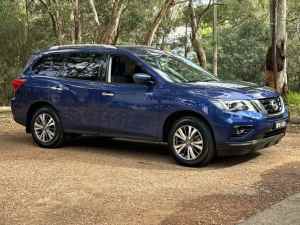 2020 Nissan Pathfinder R52 Series III MY19 ST X-tronic 2WD Blue 1 Speed Constant Variable Wagon