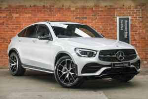 2020 Mercedes-Benz GLC-Class C253 800+050MY GLC300 Coupe 9G-Tronic 4MATIC Silver 9 Speed