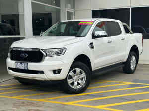 2022 Ford Ranger PX MkIII 2021.75MY XLT White 10 Speed Sports Automatic Double Cab Pick Up