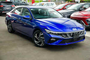 2024 Hyundai i30 CN7.V2 MY24 Elite Intense Blue 1 Speed Constant Variable Sedan