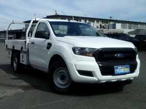 2017 Ford Ranger PX MkII MY17 XL 2.2 (4x2) White 6 Speed Manual Cab Chassis