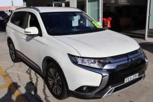 2018 Mitsubishi Outlander ZL MY19 LS AWD White 6 Speed Constant Variable Wagon
