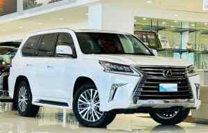 2019 Lexus LX URJ201R LX570 White 8 Speed Sports Automatic Wagon Hoppers Crossing Wyndham Area Preview