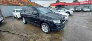 2013 Jeep Compass MK MY12 Sport (4x2) Black Continuous Variable Wagon