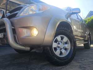 2007 Toyota Hilux KUN26R 06 Upgrade SR5 (4x4) Gold 4 Speed Automatic Dual Cab Pick-up