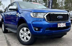 2021 Ford Ranger PX MkIII 2021.25MY XLT Lightning Blue 6 Speed Sports Automatic Double Cab Pick Up