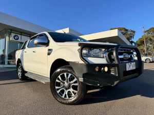 2017 Ford Ranger PX MkII XLT Double Cab White 6 Speed Sports Automatic Utility