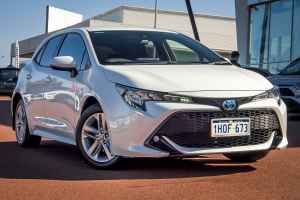 2022 Toyota Corolla ZWE219R SX E-CVT Hybrid Frosted White 10 Speed Constant Variable Hatchback