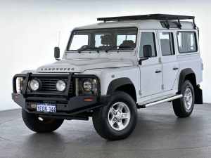 2011 Land Rover Defender 110 11MY White 6 Speed Manual Wagon