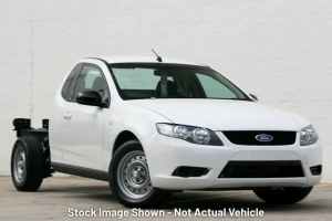 2009 Ford Falcon FG Super Cab White 4 Speed Sports Automatic Cab Chassis Minchinbury Blacktown Area Preview