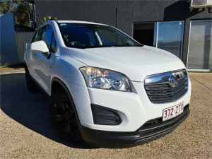 2015 Holden Trax TJ MY15 LS White 6 Speed Automatic Wagon
