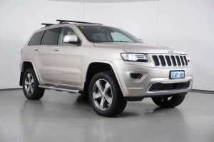 2016 Jeep Grand Cherokee WK MY15 Overland (4x4) Gold 8 Speed Automatic Wagon