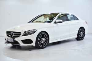 2015 Mercedes-Benz C-Class W205 806MY C200 7G-Tronic + White 7 Speed Sports Automatic Sedan Brooklyn Brimbank Area Preview