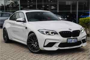 2019 BMW M2 F87 LCI Competition White 7 Speed Sports Automatic Dual Clutch Coupe