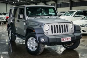 2014 Jeep Wrangler JK MY2015 Unlimited Sport Silver 6 Speed Manual Softtop