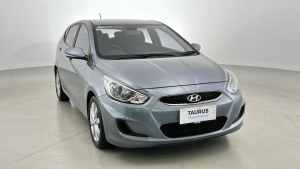 2018 Hyundai Accent RB6 MY19 Sport Silver, Chrome 6 Speed Sports Automatic Hatchback