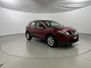 2017 Nissan Qashqai J11 ST Red 1 Speed Constant Variable Wagon