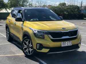 2020 Kia Seltos SP2 MY21 GT-Line DCT AWD Yellow 7 Speed Sports Automatic Dual Clutch Wagon Chermside Brisbane North East Preview