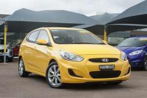 2018 Hyundai Accent RB6 MY19 Sport Yellow 6 Speed Manual Hatchback