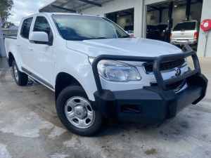 2015 Holden Colorado RG MY16 LS Crew Cab White 6 Speed Sports Automatic Utility