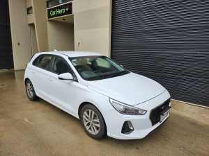 2017 Hyundai i30 GD4 Series 2 Update Active White 6 Speed Automatic Hatchback