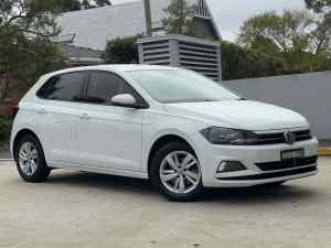 2019 Volkswagen Polo AW MY20 85TSI DSG Comfortline White 7 Speed Sports Automatic Dual Clutch