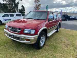 1999 Holden Rodeo TFR9 LT (4x4) Red 5 Speed Manual Crew Cab Pickup