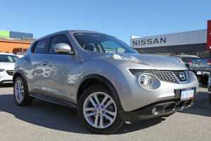2013 Nissan Juke F15 MY14 Ti-S AWD Silver 1 Speed Constant Variable Hatchback