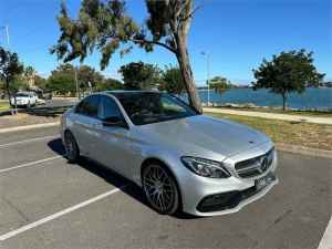 2017 Mercedes-Benz C-Class W205 C63 AMG Silver, Chrome 7 Speed Sports Automatic Sedan Hendon Charles Sturt Area Preview