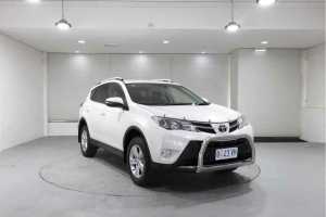 2013 Toyota RAV4 ZSA42R GXL 2WD White 7 Speed Constant Variable Wagon