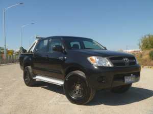 2005 Toyota Hilux GGN25R SR (4x4) Black 5 Speed Automatic Dual Cab Pick-up