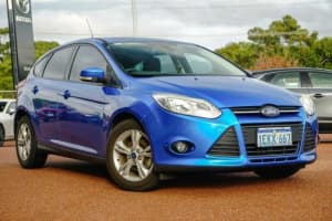 2013 Ford Focus LW MkII Trend PwrShift Blue 6 Speed Sports Automatic Dual Clutch Hatchback