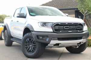 2020 Ford Ranger PX MkIII 2021.25MY Raptor White 10 Speed Sports Automatic Double Cab Pick Up