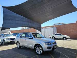 2010 Ford Territory SY MkII TX Silver, Chrome 4 Speed Sports Automatic Wagon