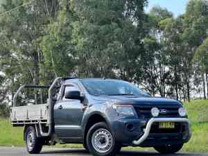 2013 Ford Ranger XL PX 2.2 C/Chas Turbo Diesel 6 Speed Manual Utility 5months Rego 