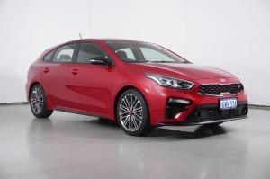 2019 Kia Cerato BD MY20 GT Safety Pack Red 7 Speed Auto Dual Clutch Hatchback