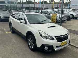 2014 Subaru Outback MY14 2.0D Premium AWD White Continuous Variable Wagon