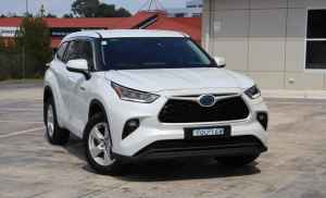 2023 Toyota Kluger Axuh78R GX Hybrid AWD White Continuous Variable Wagon