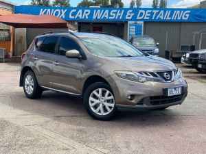 2013 Nissan Murano Z51 MY12 ST Bronze Continuous Variable Wagon