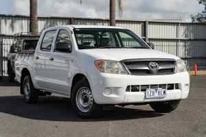 2006 Toyota Hilux GGN15R MY05 SR White 5 Speed Automatic Utility
