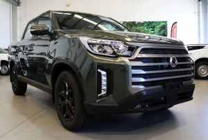 2023 Ssangyong Musso XLV Q261 MY24 Ultimate Lux Amazonian Green 6 Speed Automatic Crew Cab Pickup