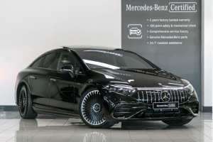 2022 Mercedes-Benz EQS V297 803MY EQS53 AMG Sedan 4MATIC Black 1 Speed Reduction Gear Liftback