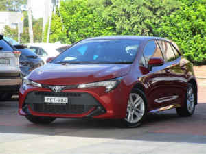 2018 Toyota Corolla Mzea12R Ascent Sport Volcanic Red Continuous Variable Hatchback