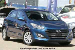 2015 Hyundai i30 GD4 Series II MY16 Active Blue 6 Speed Sports Automatic Hatchback Tugun Gold Coast South Preview