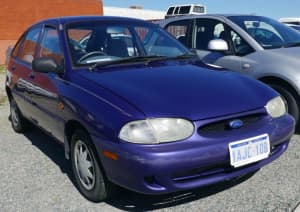1998 Ford Festiva WF GLi Purple 3 Speed Automatic Hatchback